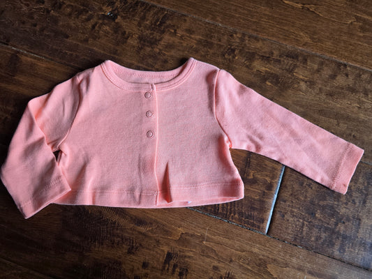 Child of Mine Long Sleeve Shrug Cardigan-0/3M