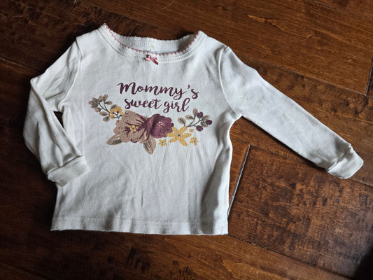 Cutie Pie Dreamers Mommy Jammies Top-12M