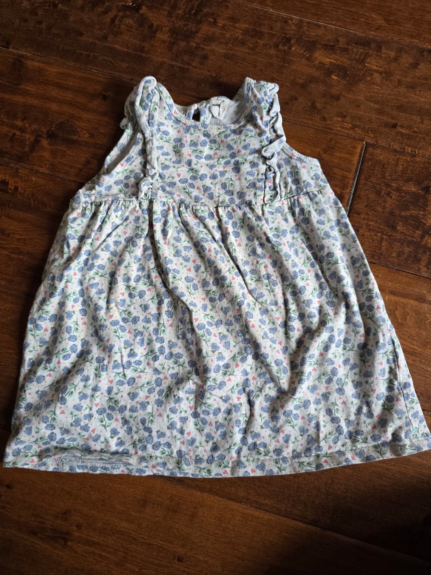 H&M Floral Top-9/12M