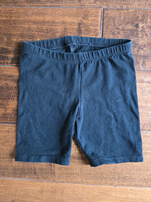 Cat&Jack Basic Black Pull On Shorts-4T