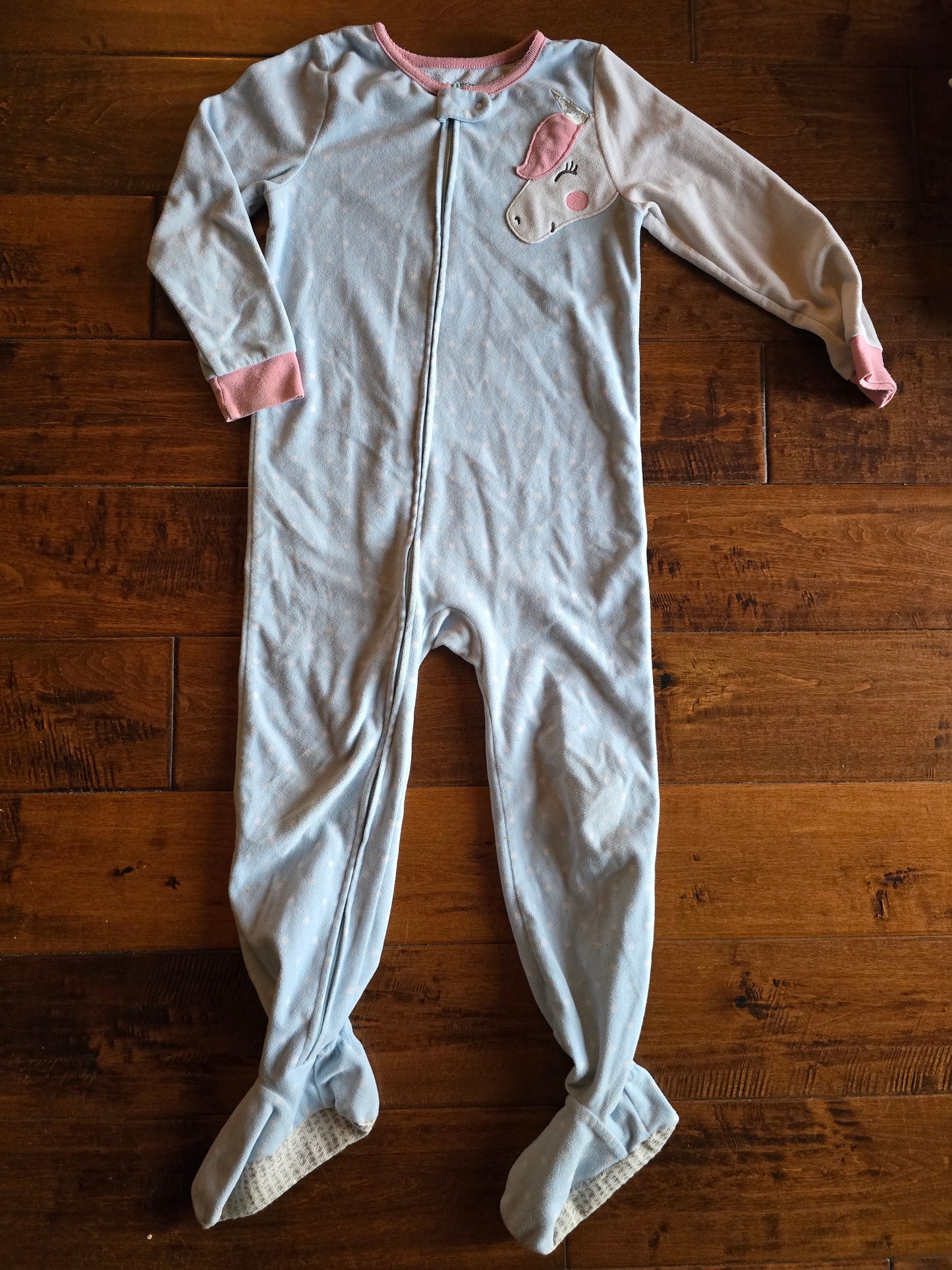 Carter's Long Sleeve Unicorn Winter Sleeper-5T