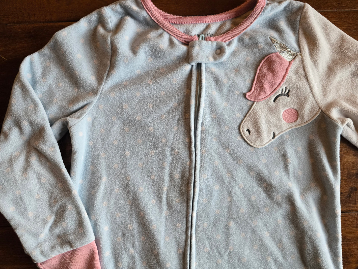 Carter's Long Sleeve Unicorn Winter Sleeper-5T