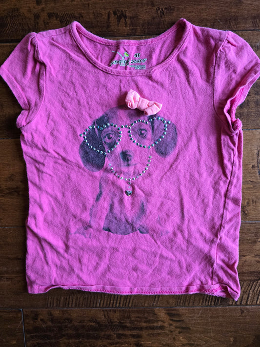 Jumping Beans Studded T-shirt-4T