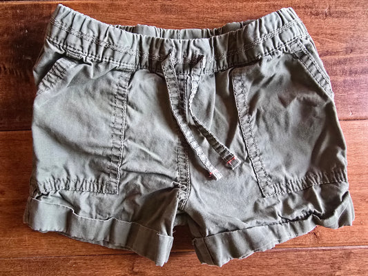 Carter's Army Green Shorts-4T