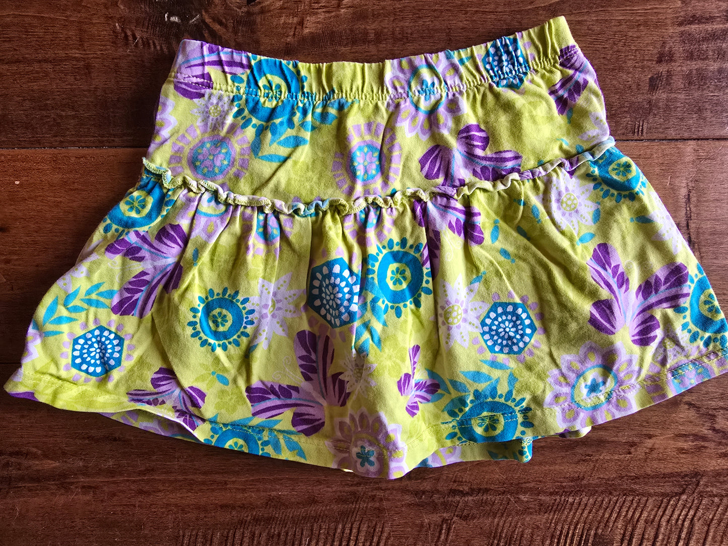 1989 Place Print Skirt-4T