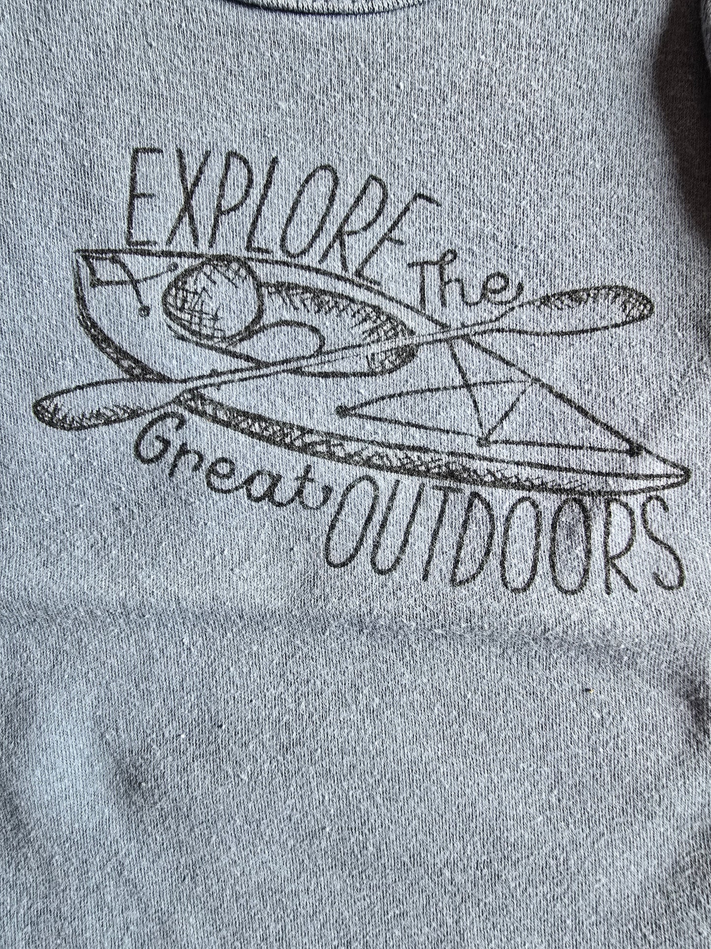 Yoga Sprouts Explore Tank Onesie-3/6M