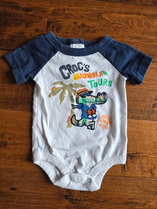 Koala Baby Crocodile Jungle Onesie-3M