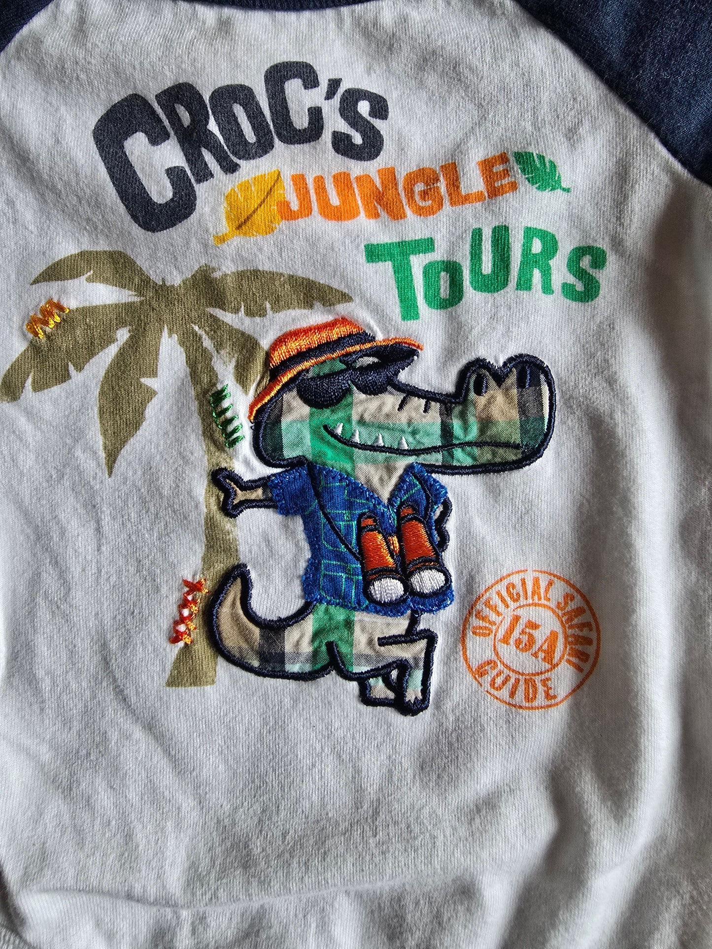 Koala Baby Crocodile Jungle Onesie-3M