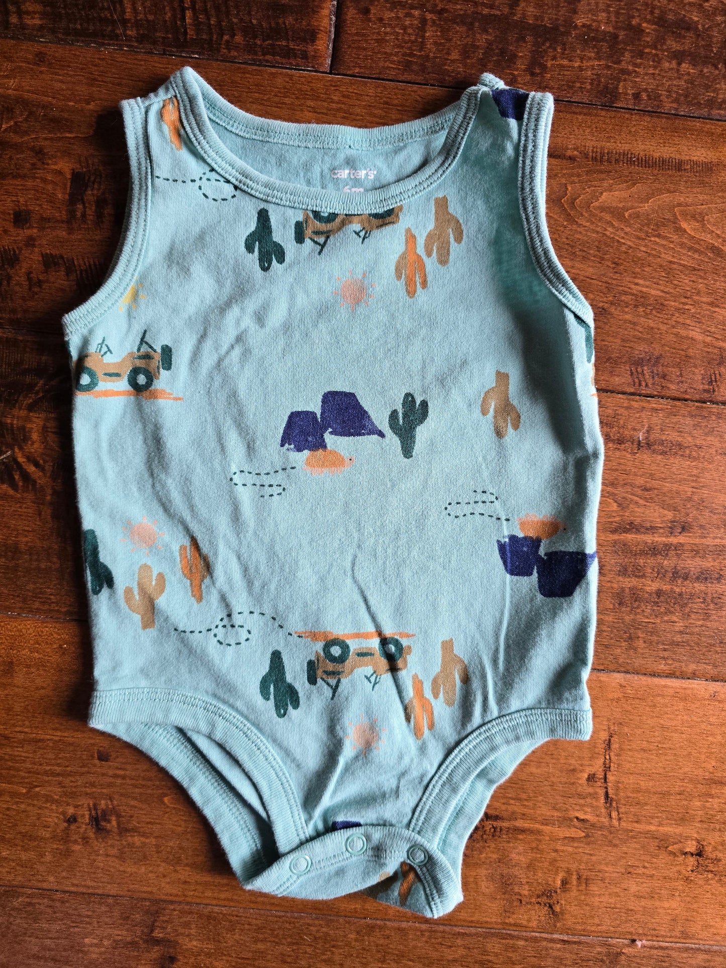 Carter's Desert Tank Onesie-6M