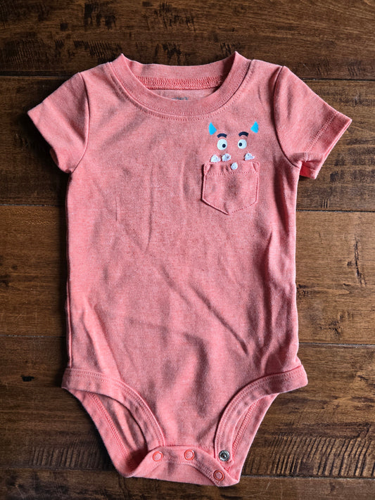 Carter's Monster Onesie-9M