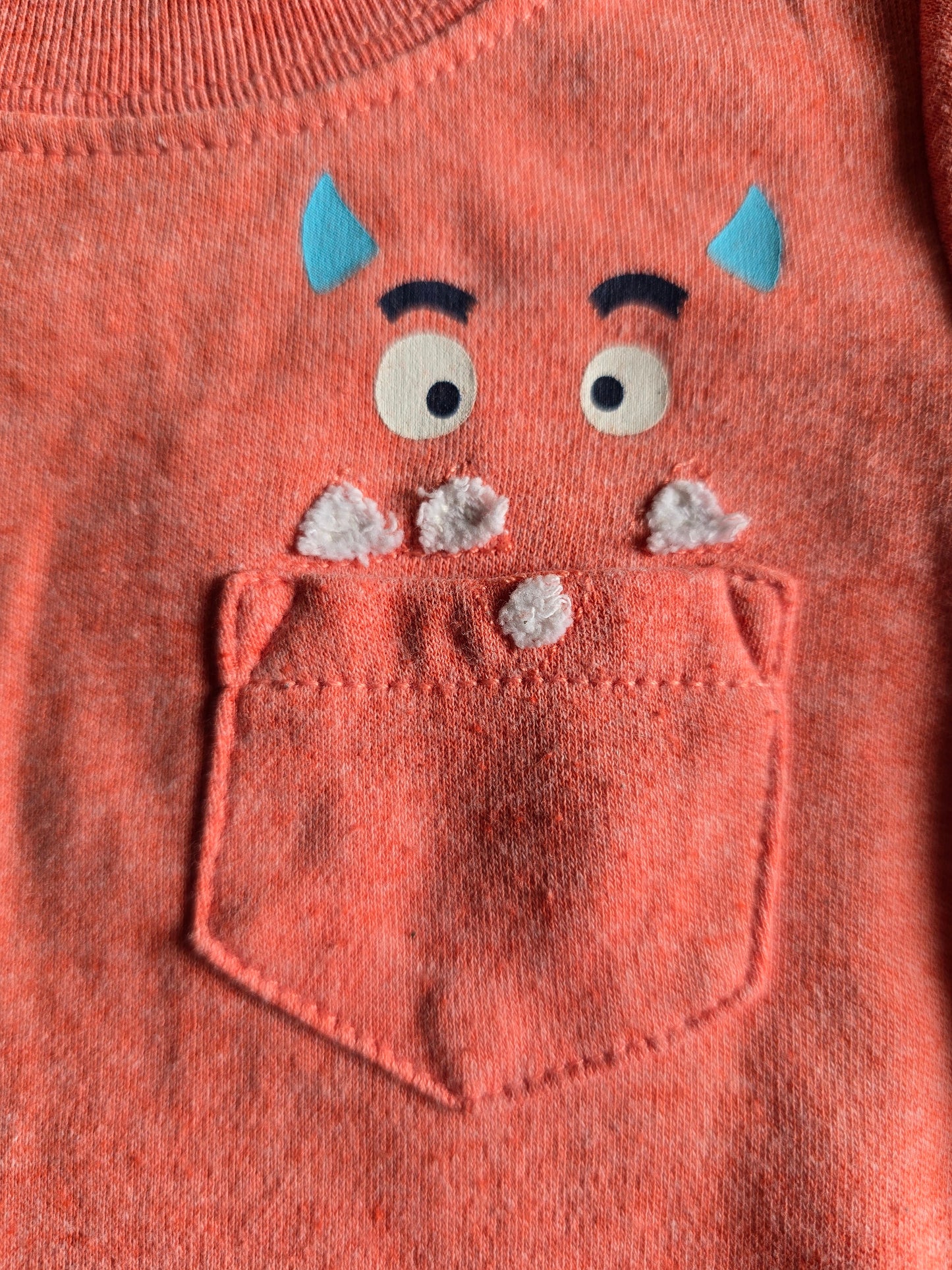 Carter's Monster Onesie-9M