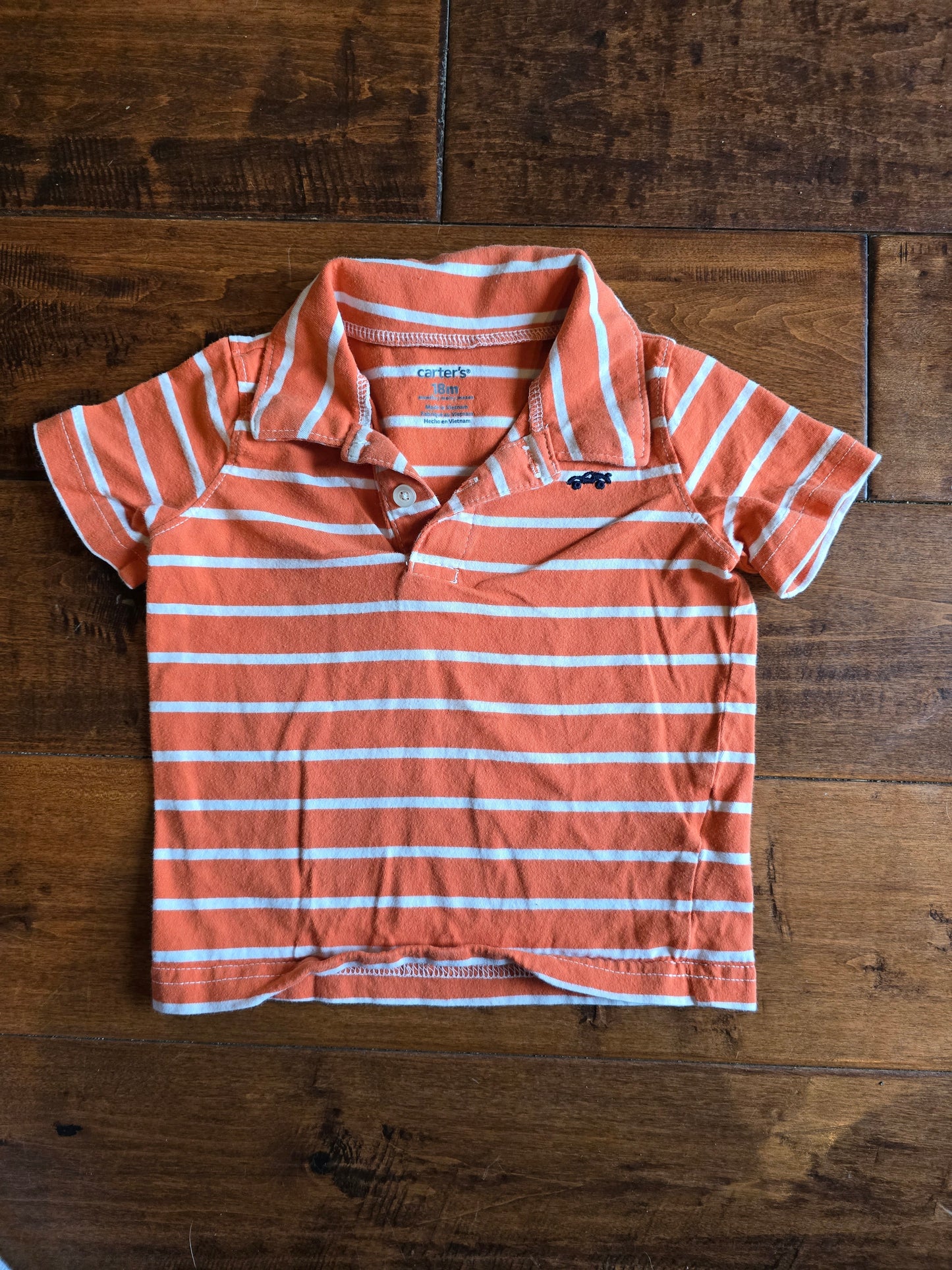 Carter's Orange Polo-18M