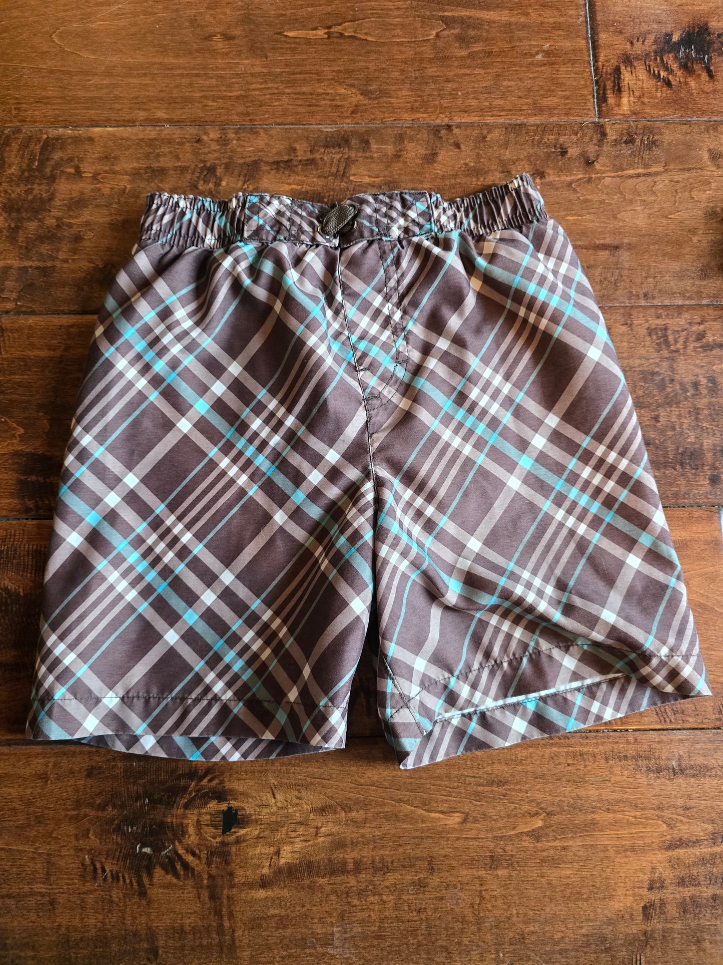 Circo Plaid Swim Trunks-3T