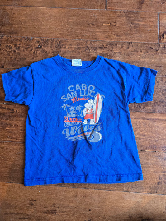 Cabo Surfing Graphic T-Shirt-4T