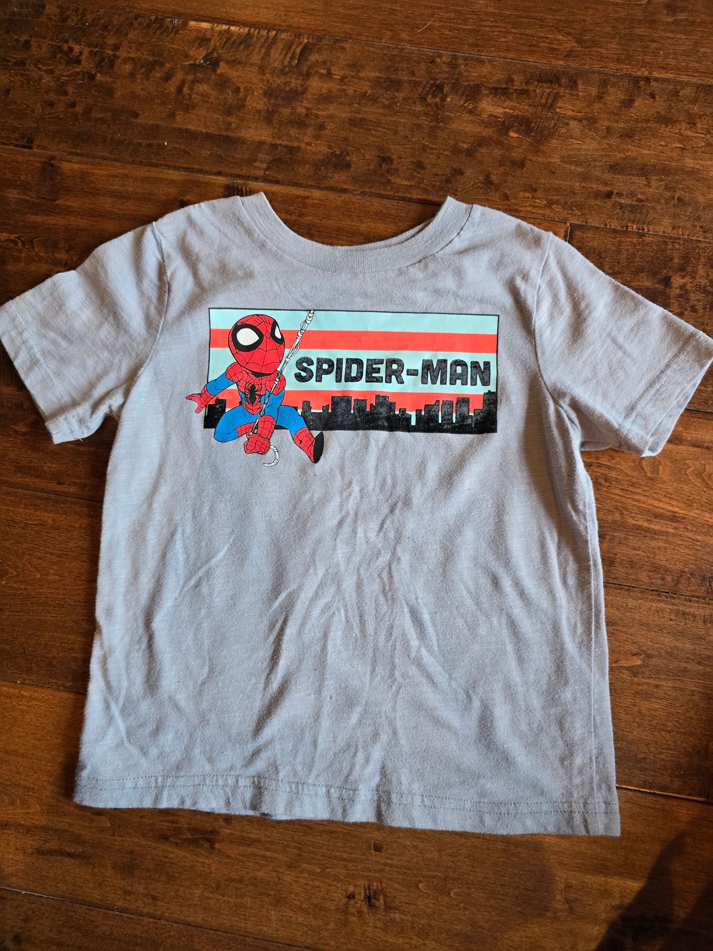Marvel Super Hero Spiderman T-Shirt-4T