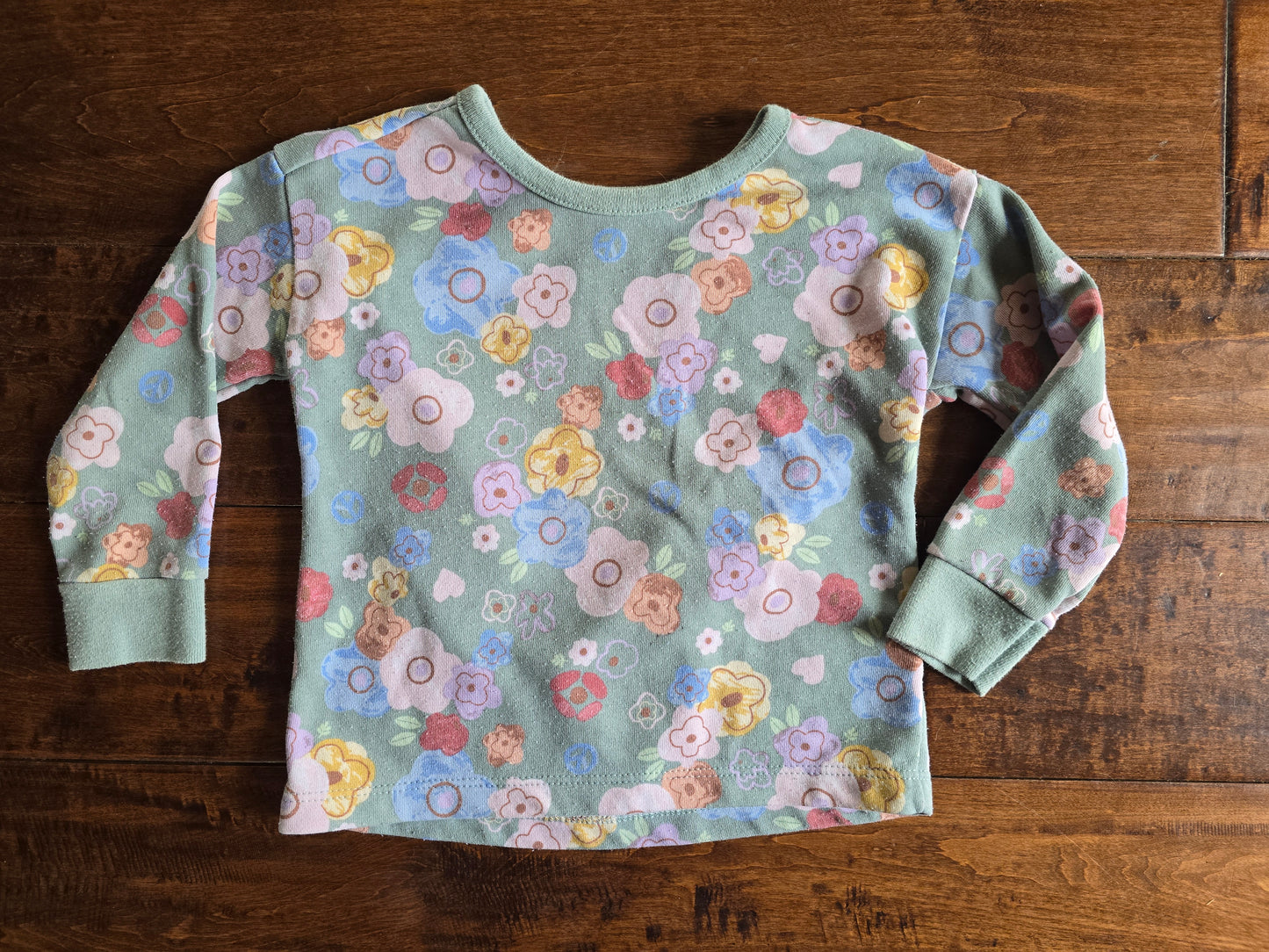 Garanimals Floral Crew Neck Sweatshirt-2T