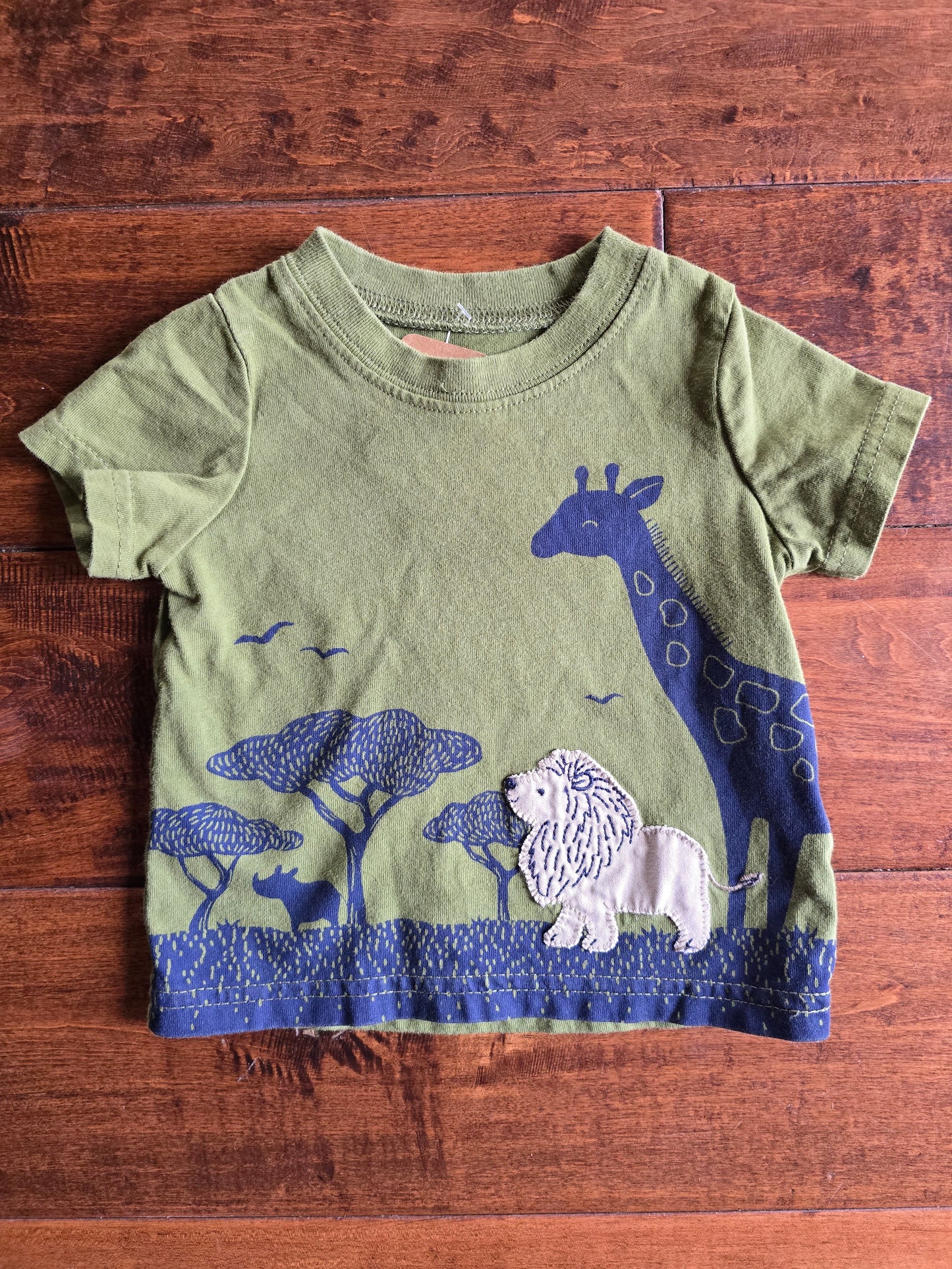 Child of Mine Safari Animals T-Shirt-3/6M