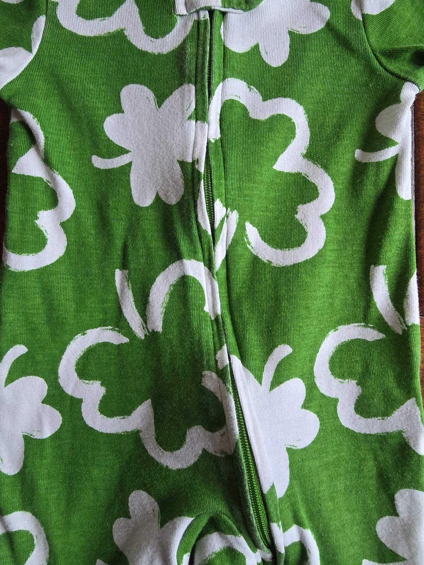 Carter's Four Leaf Clover Sleeper-3M