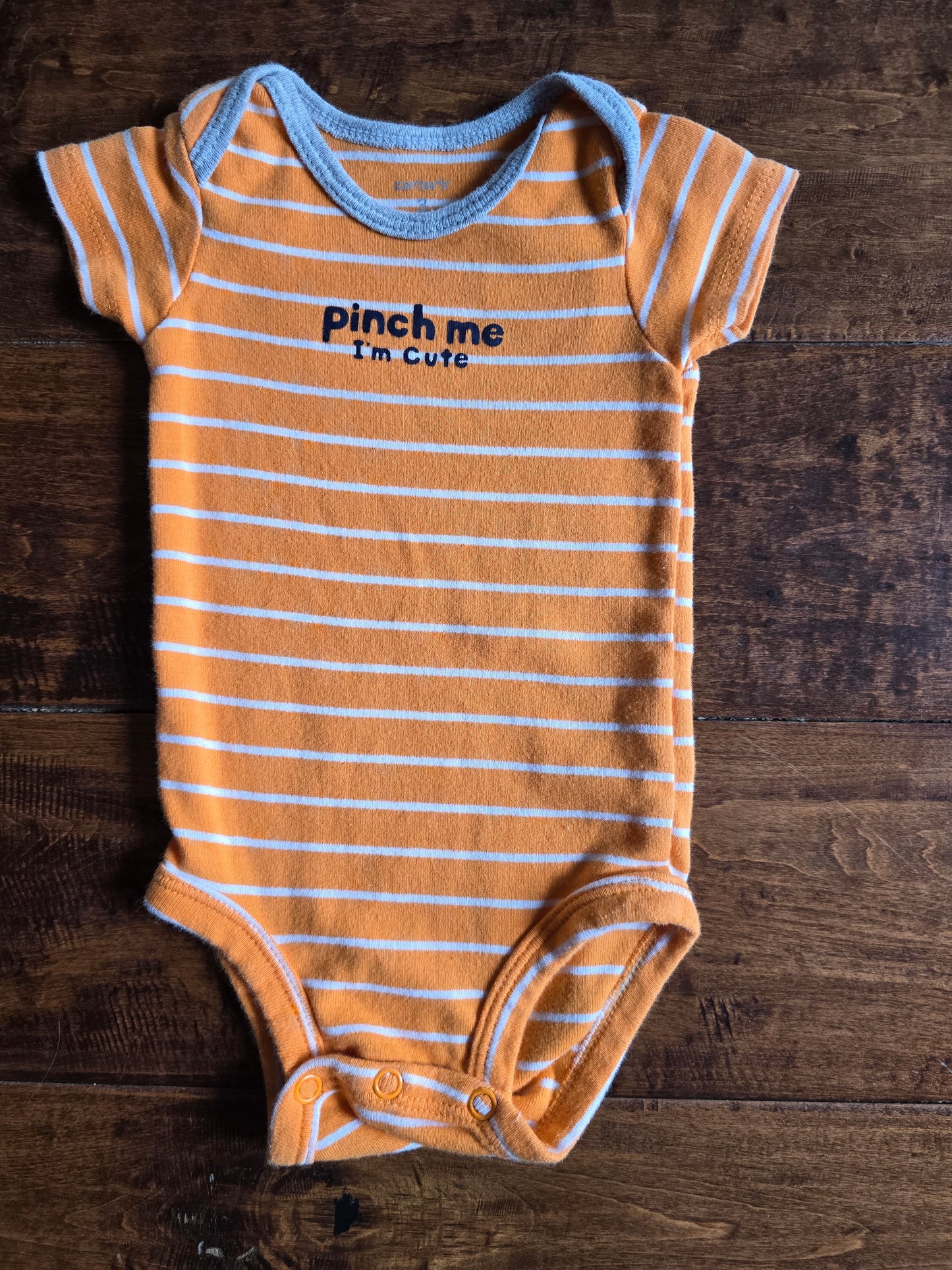 Carter's Pinch Me Onesie-3M