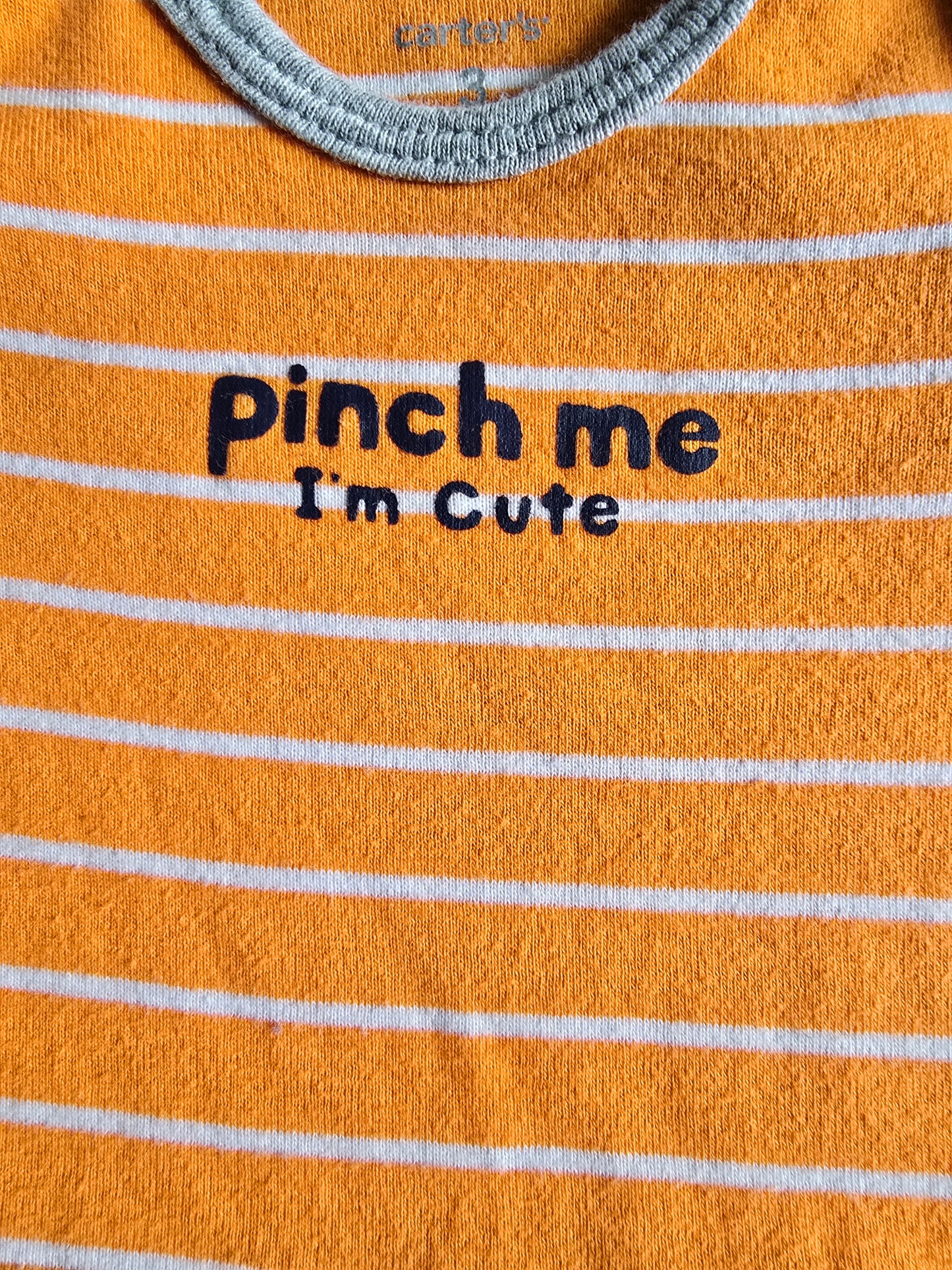 Carter's Pinch Me Onesie-3M