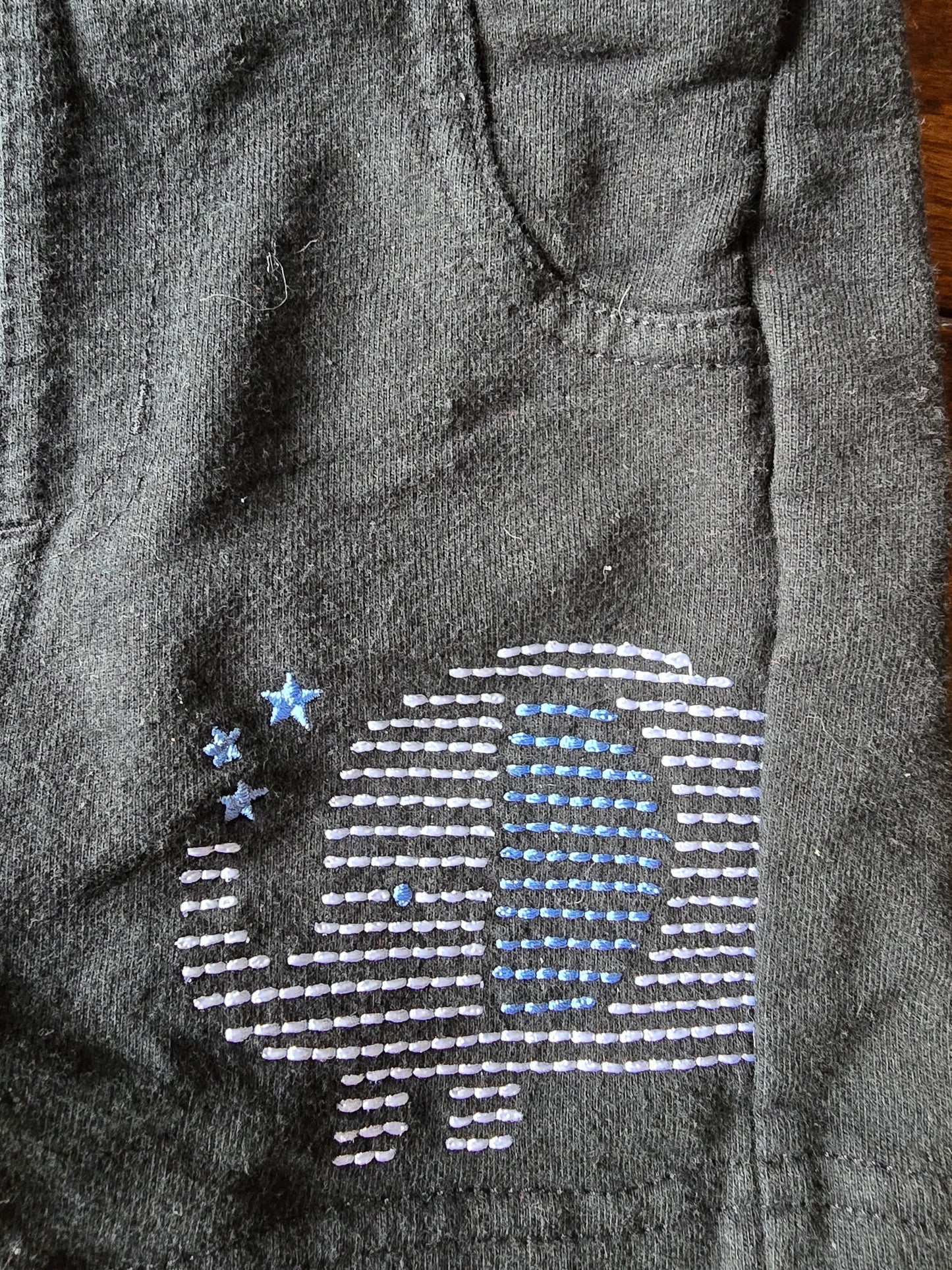 Black Elephant Cotton Overalls-6M