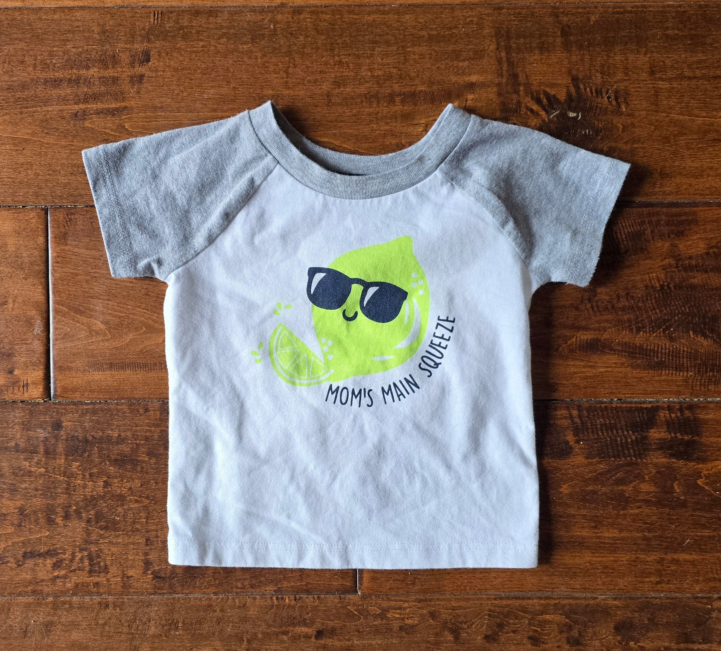 Okie Dokie Mom's Lime T-Shirt-3M