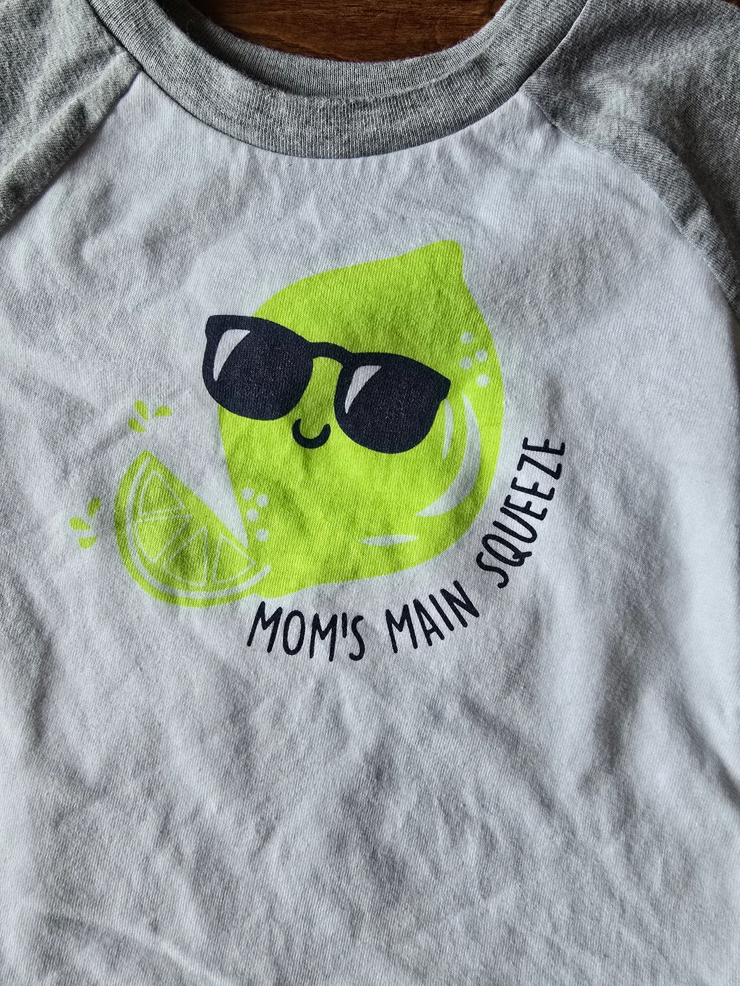 Okie Dokie Mom's Lime T-Shirt-3M