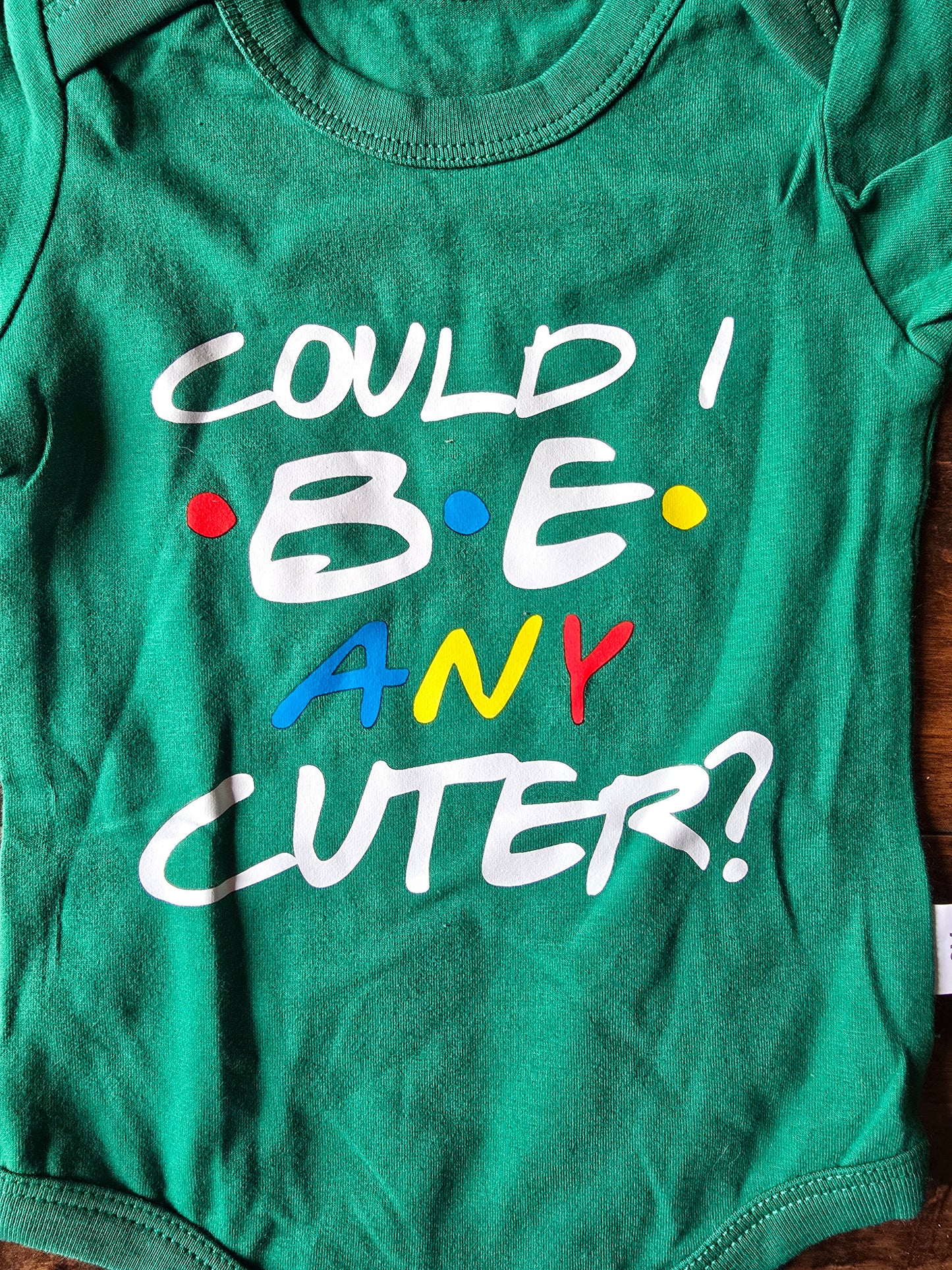 Cute Short Sleeve Onesie-3M