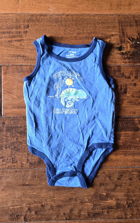 Carter's Chameleon Tank Onesie-6M