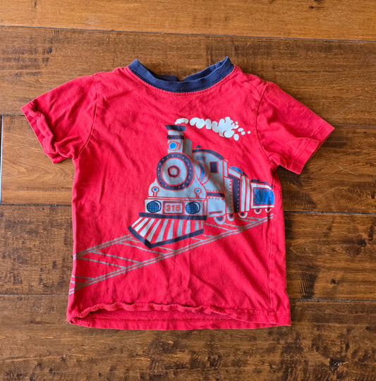 Gymboree Train Graphic T-Shirt-2T