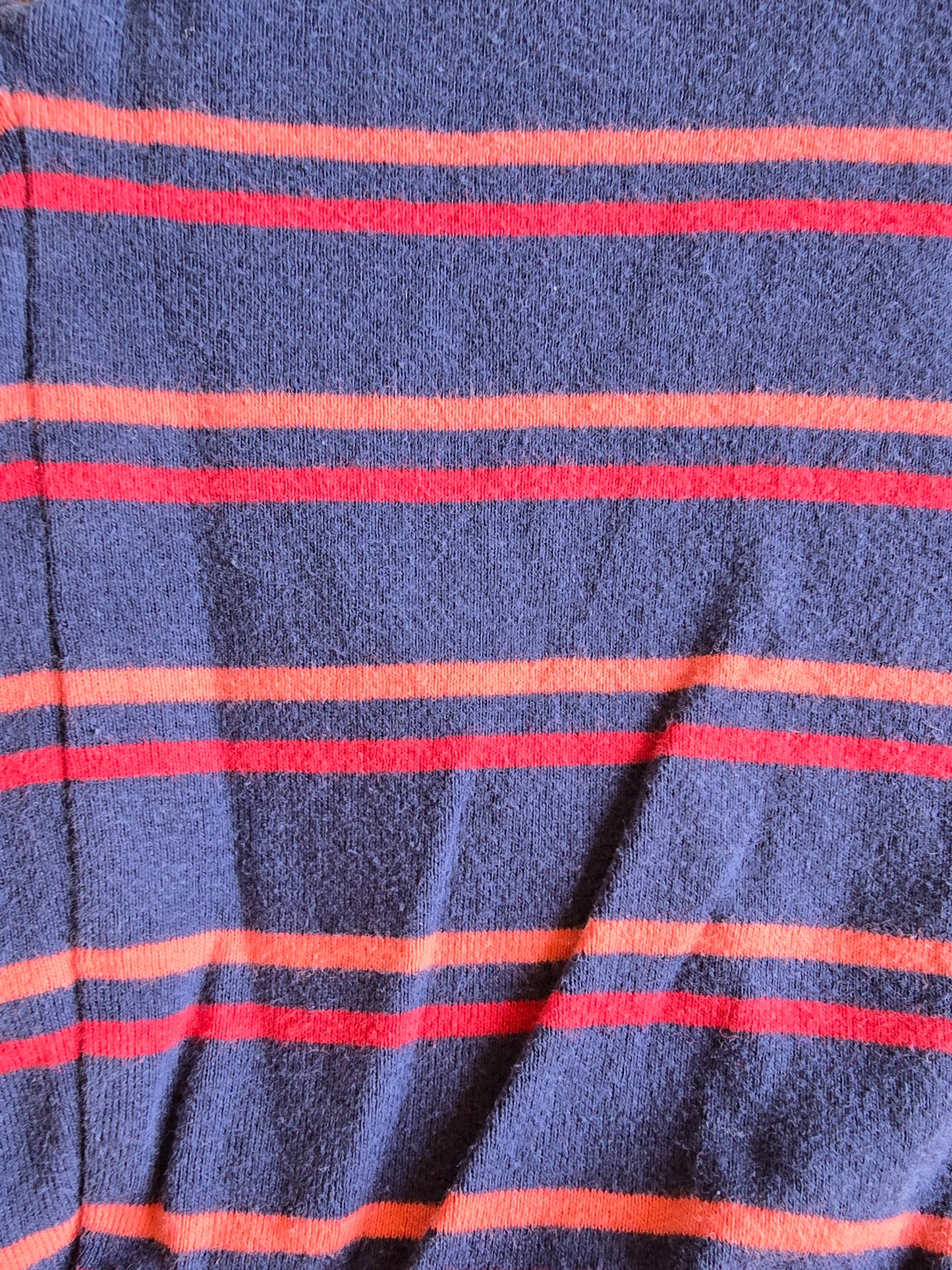 Old Navy Navy Blue Stripe Pull On Shorts-4T