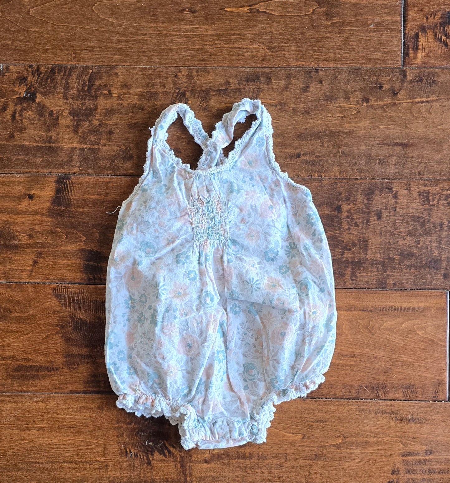 Dylan&Abby Floral Bodysuit-3/6M