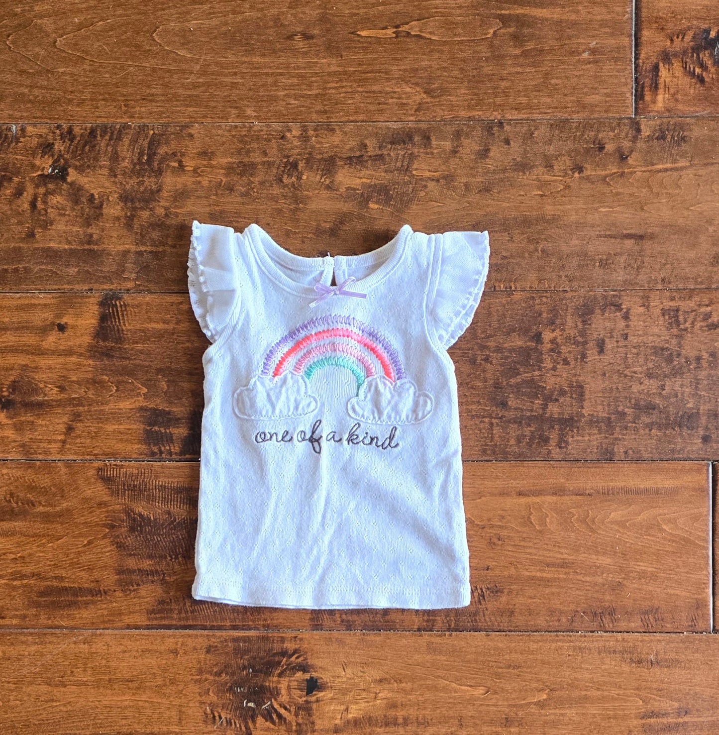 Wonder Nation Rainbow Blouse-3/6M