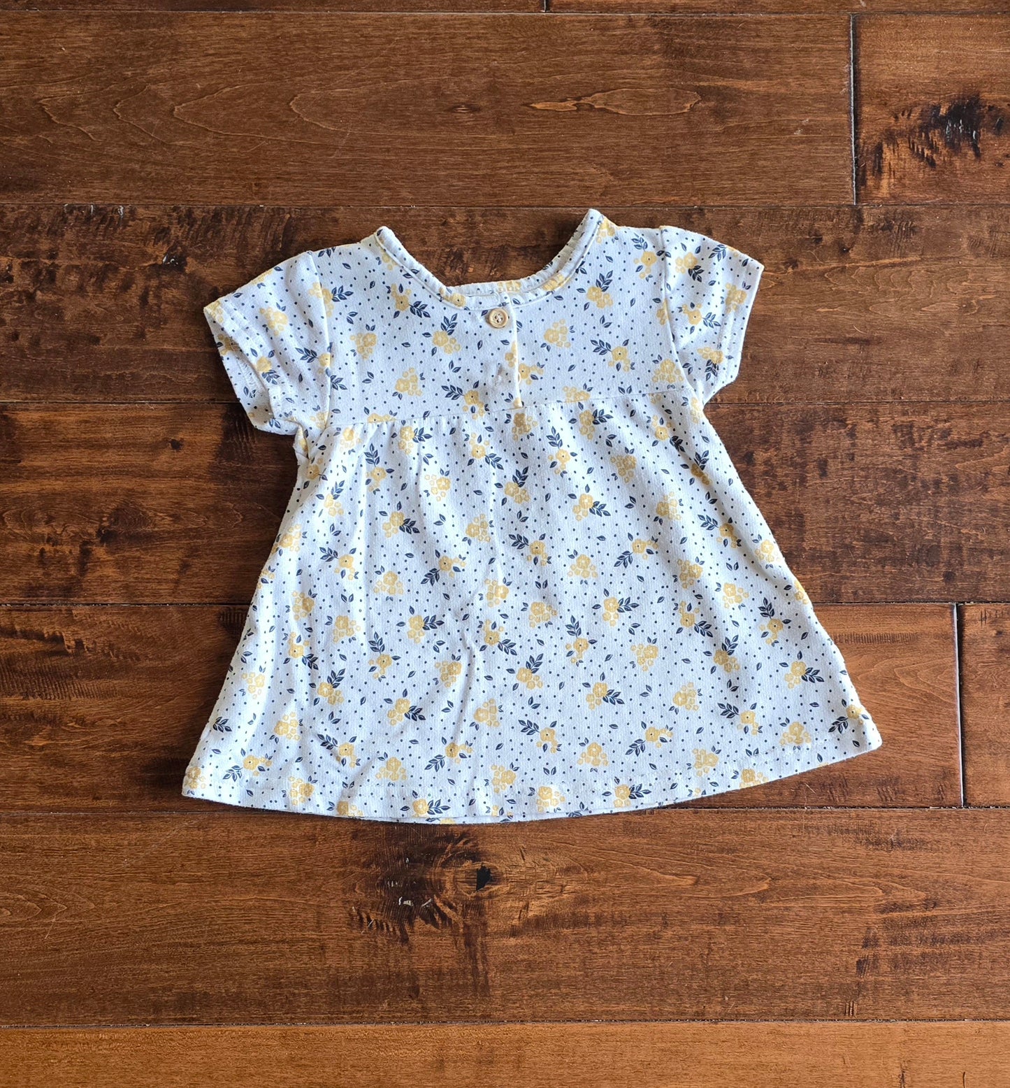 Kit&Pearl Floral Casual Dress-12M