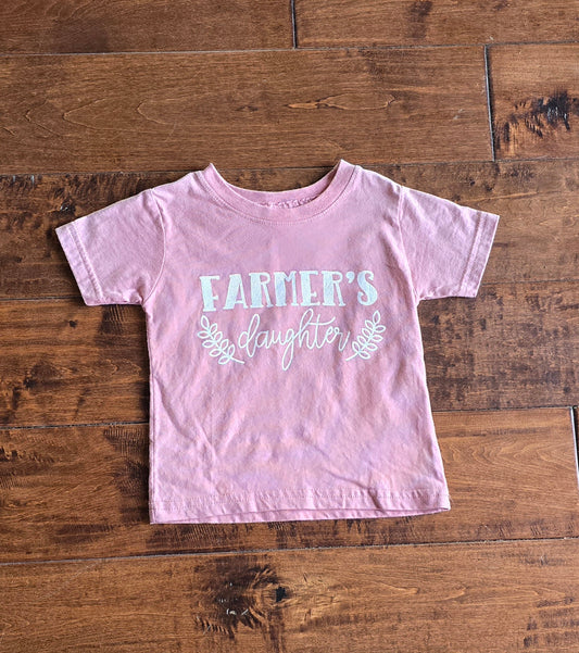 Rabbit Skins Farmers Daughter Graphic T-Shirt-12M