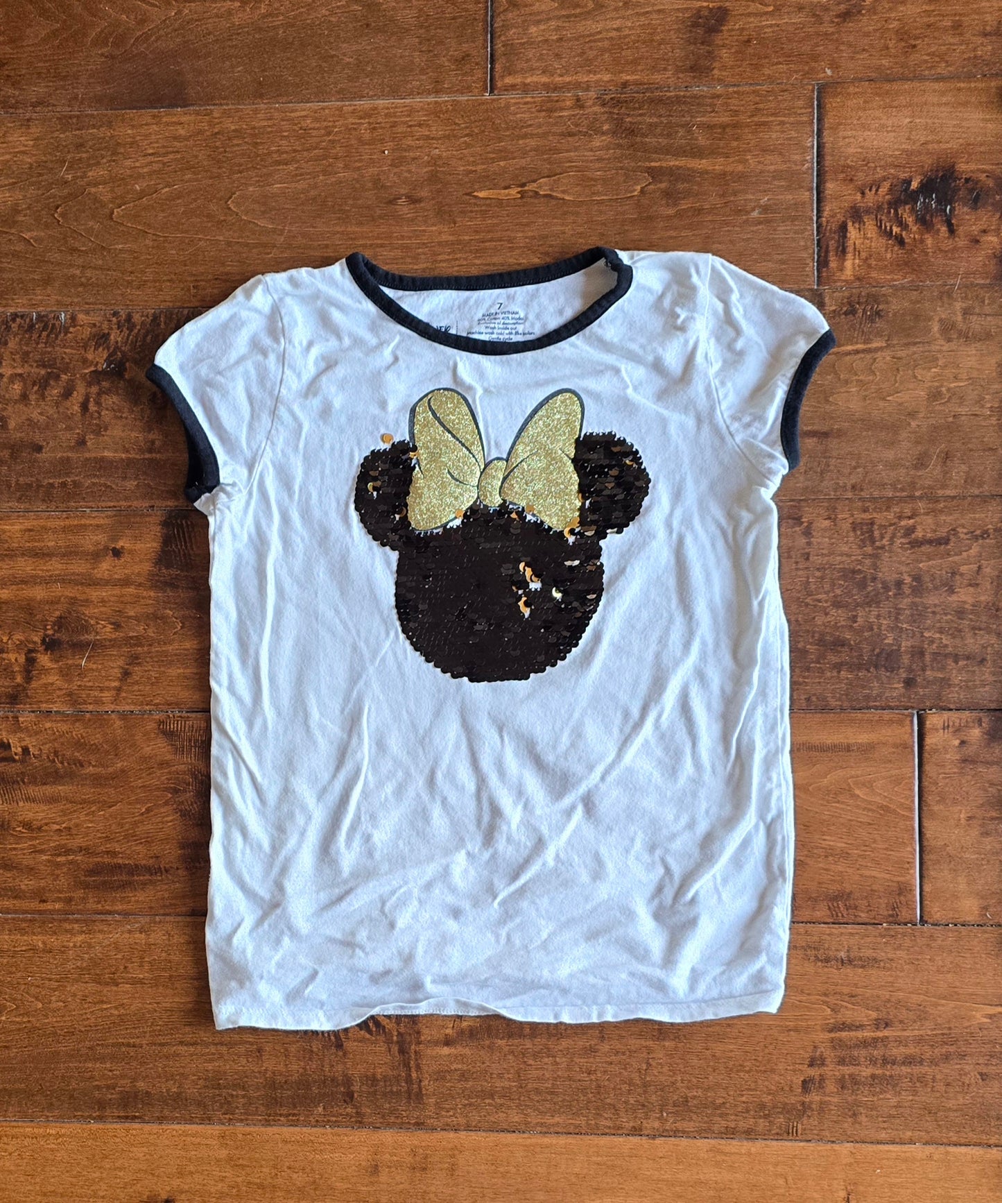 Disney Minnie Mouse Sequin Shirt-7