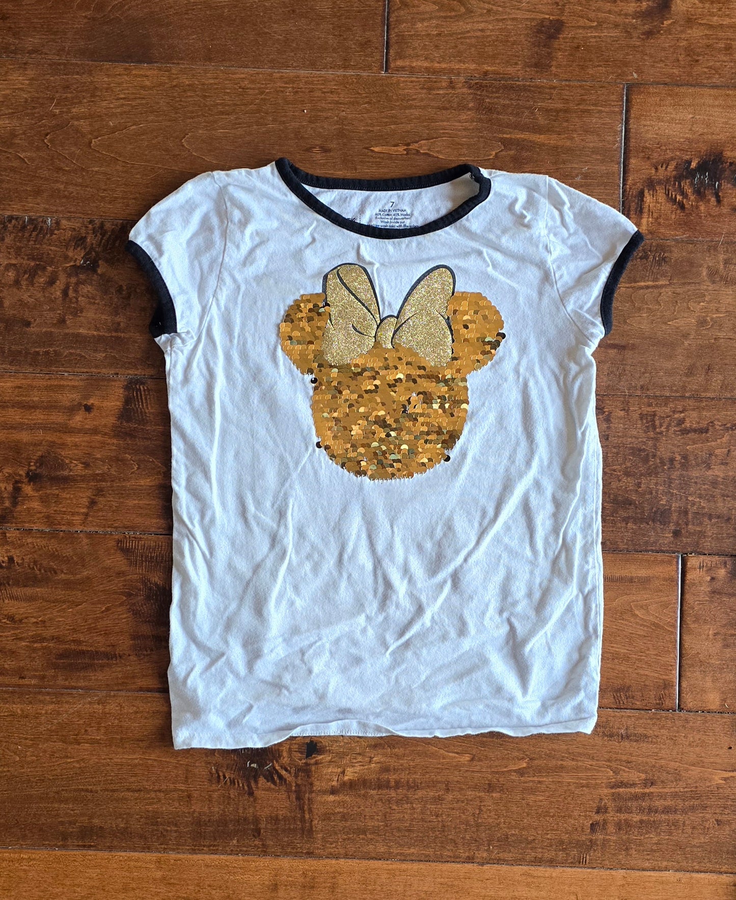 Disney Minnie Mouse Sequin Shirt-7