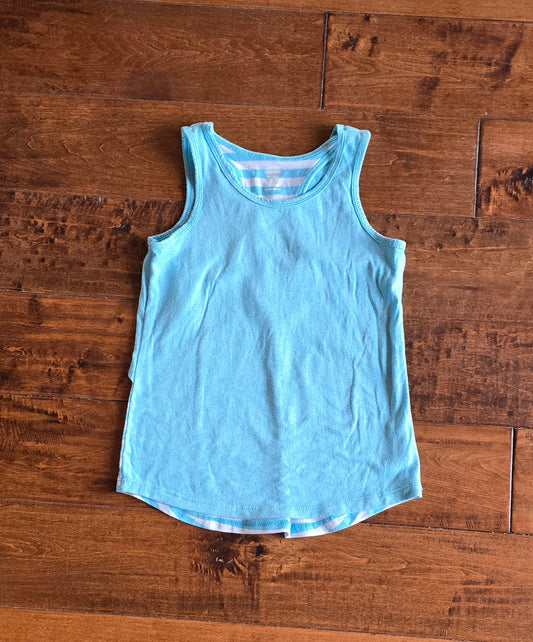 Old Navy Blue Athletic Tank-6/7