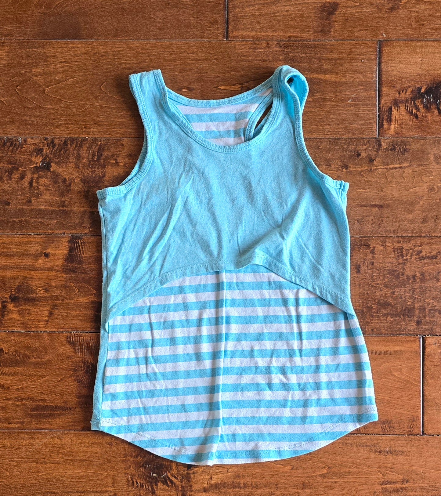 Old Navy Blue Athletic Tank-6/7