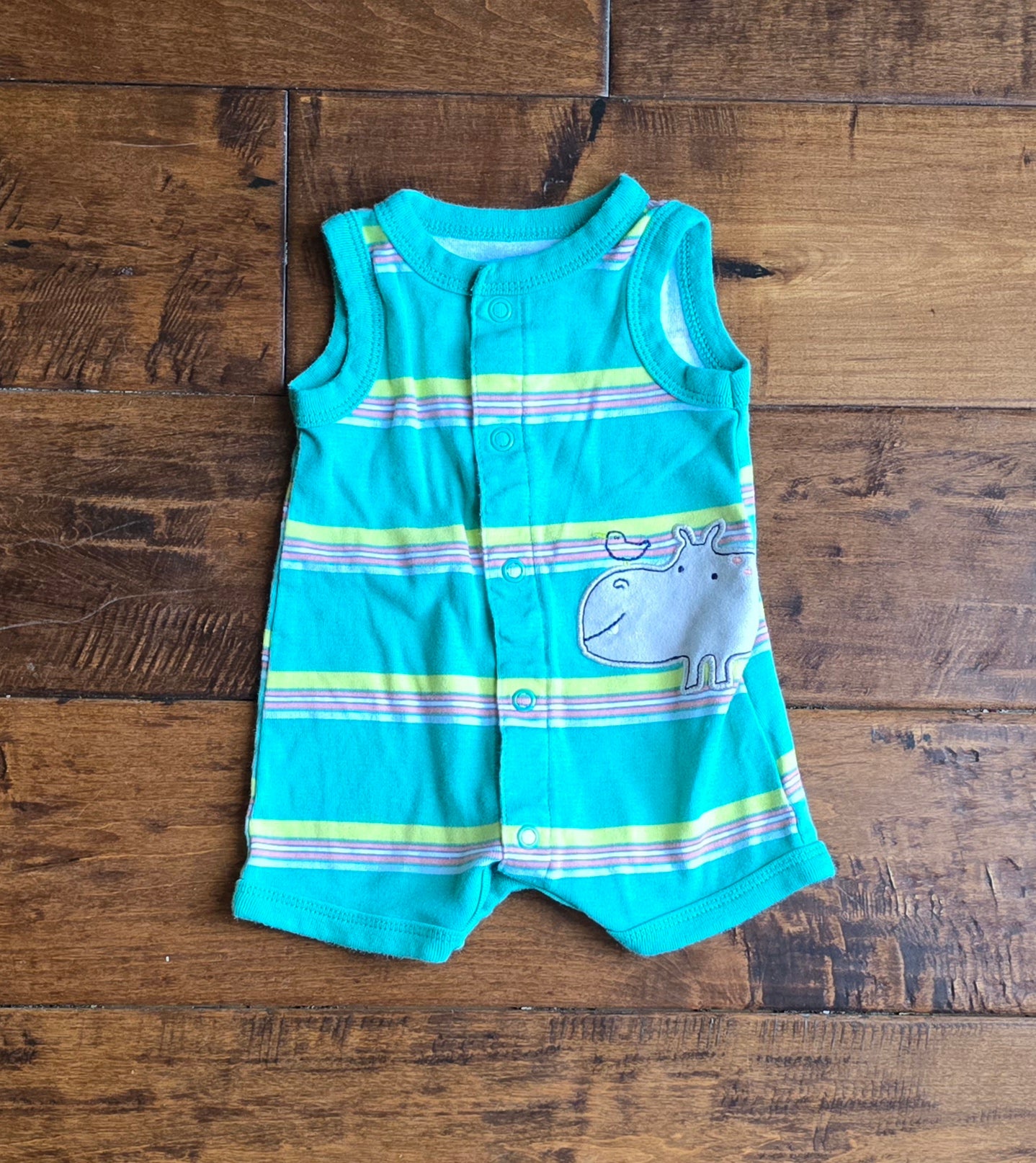 Carter's Hippo Tank Jumper-NB