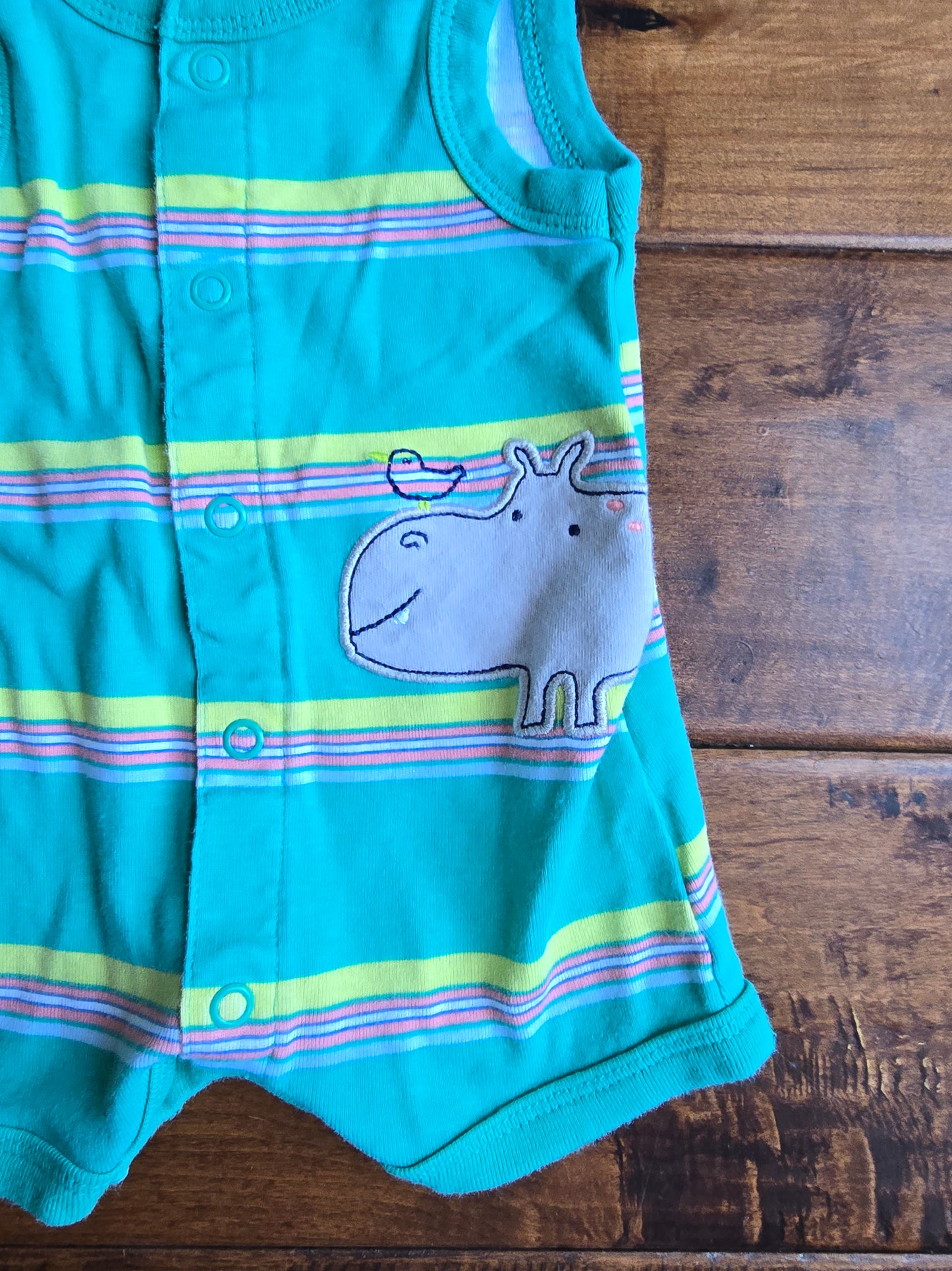 Carter's Hippo Tank Jumper-NB