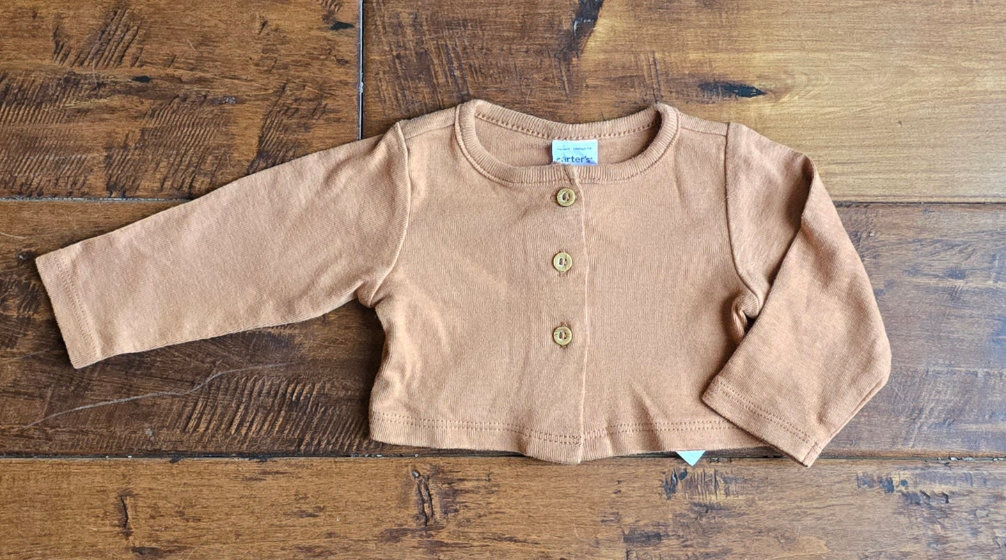 Carter's Button Up Cardigan-NB