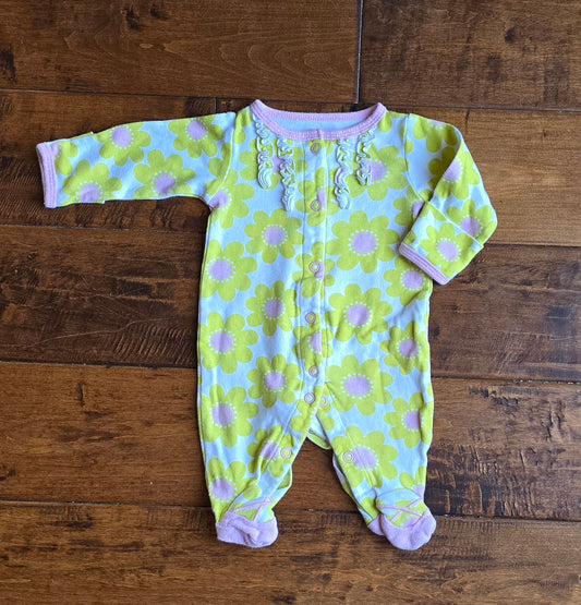 Carter's Flower Sleeper-NB