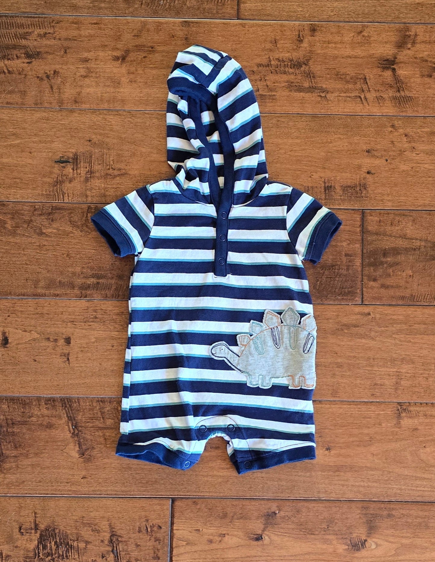 Carter's Dinosaur Hooded Romper-3M