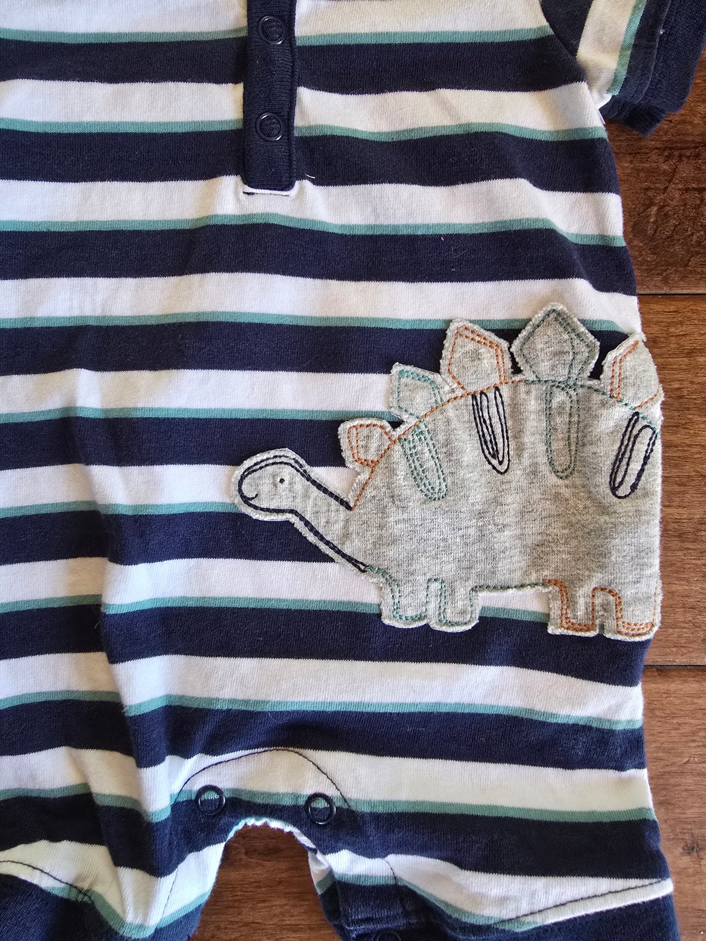 Carter's Dinosaur Hooded Romper-3M