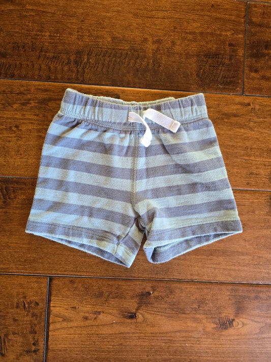 Carter's Boys Stripe Pull On Shorts-6/9M