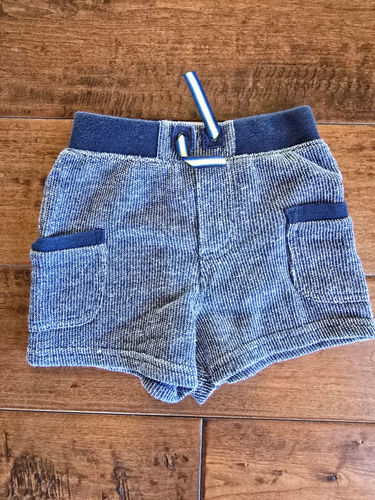 Cherokee Boys Blue Pull On Shorts-12M