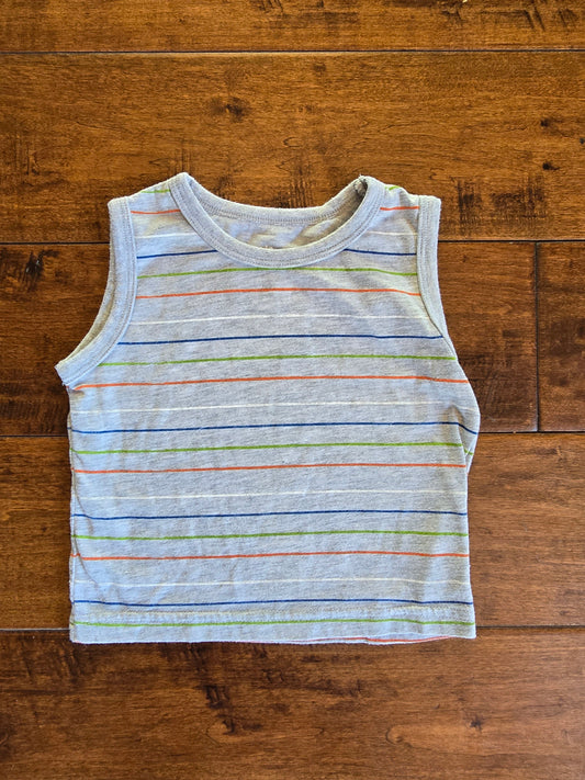 Kids Korner Boys Gray Tank-9M