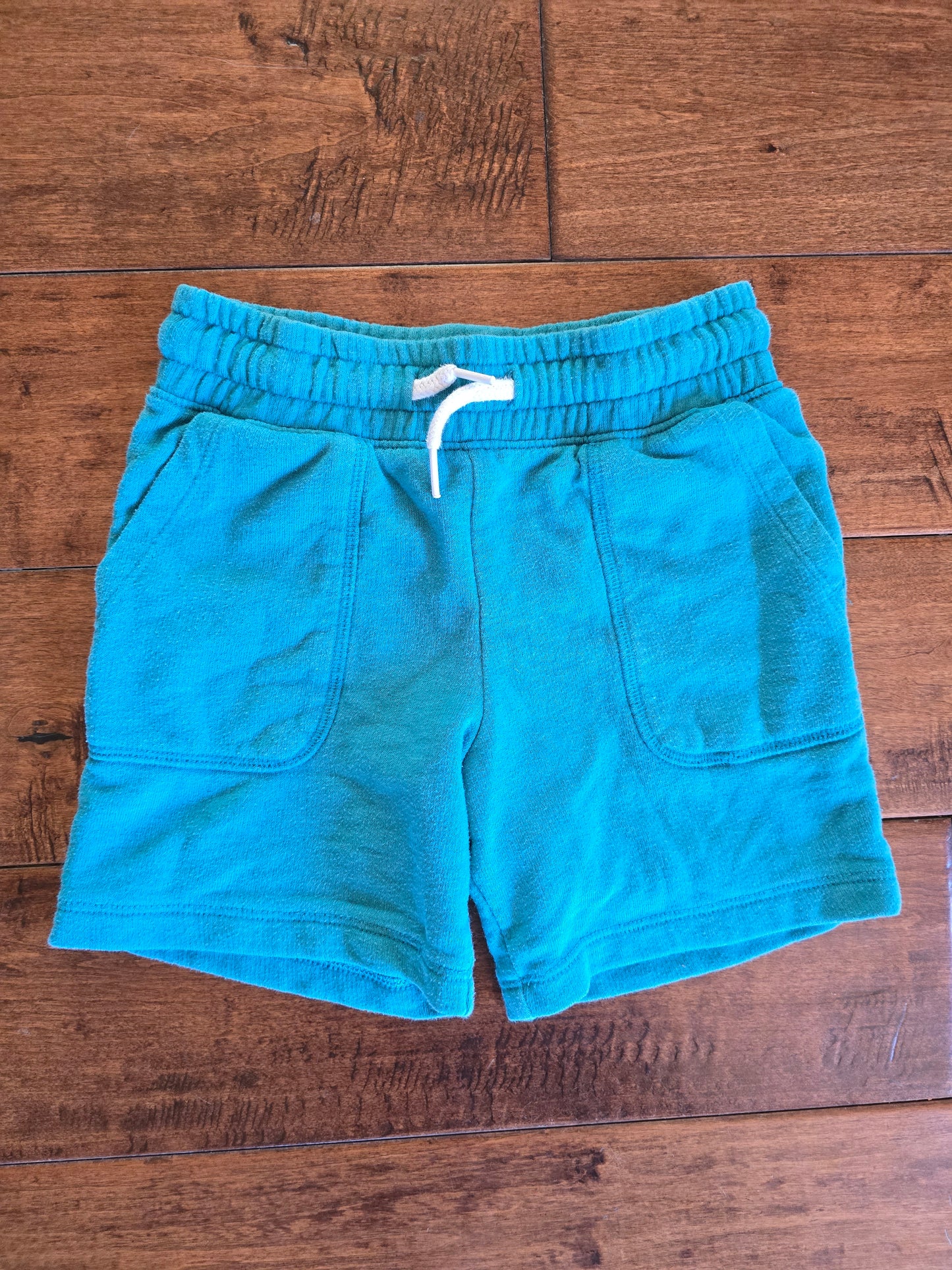 Wonder Nation Boys Teal Pull On Shorts-4/5T