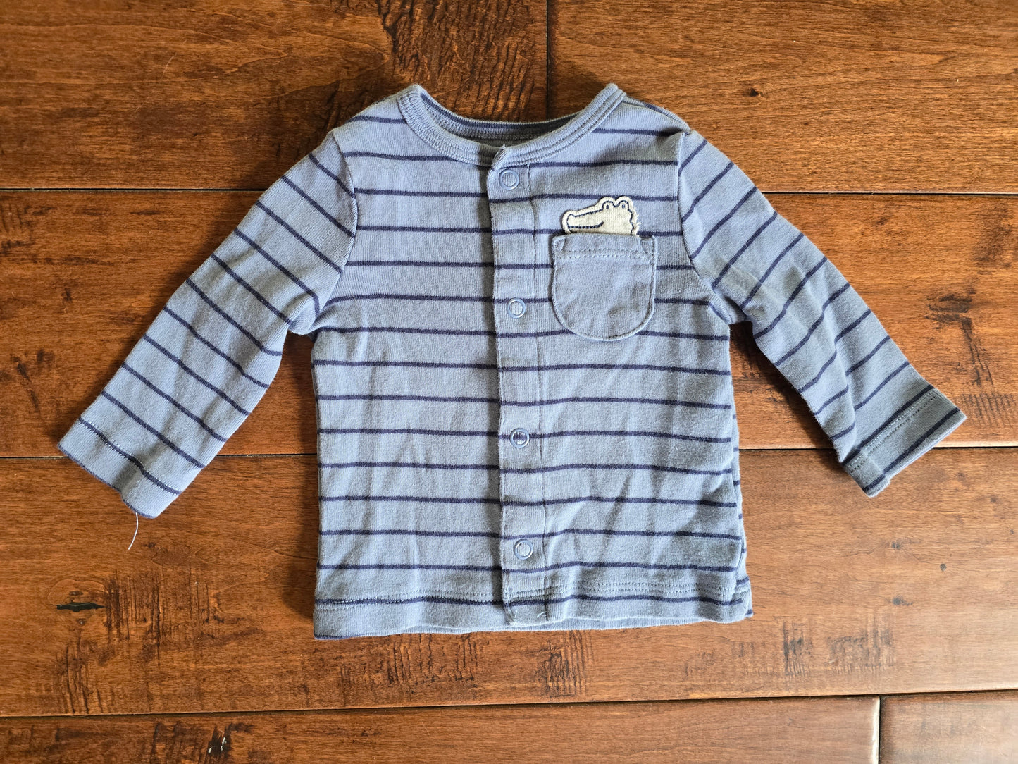 Just One You Boys Blue Shirt-3M